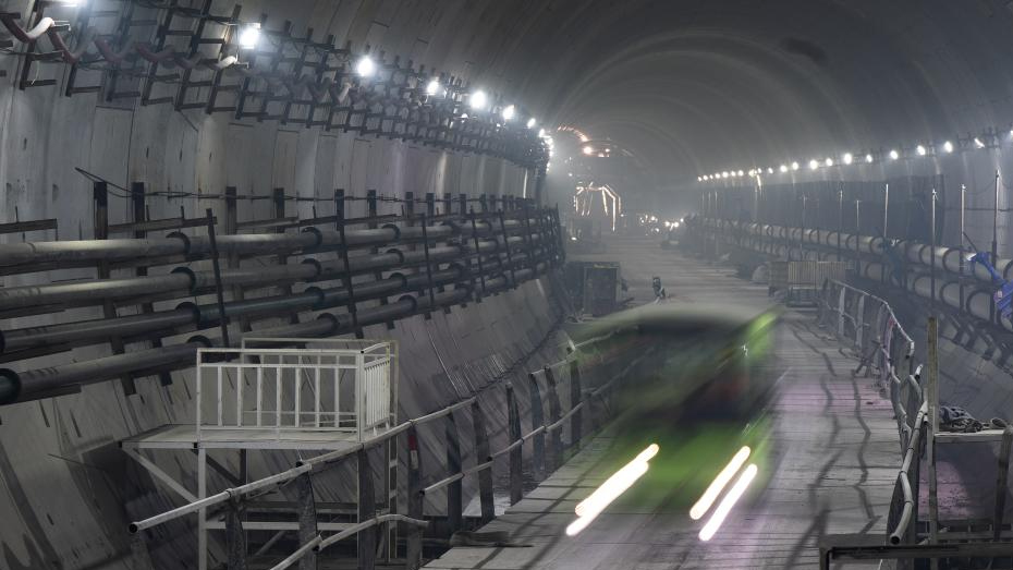 Túnel do Rio Yangtze da Linha 12 do Metrô de Wuhan alcança avanço na escavação