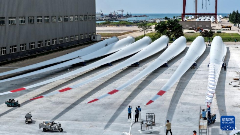 Base integrada de energia eólica offshore impulsiona transição econômica de Rongcheng, leste da China