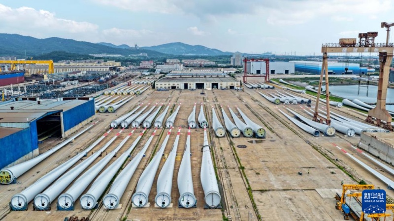 Base integrada de energia eólica offshore impulsiona transição econômica de Rongcheng, leste da China
