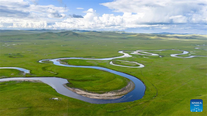 Galeria: paisagem ao longo do Rio Mergel Gol na Mongólia Interior