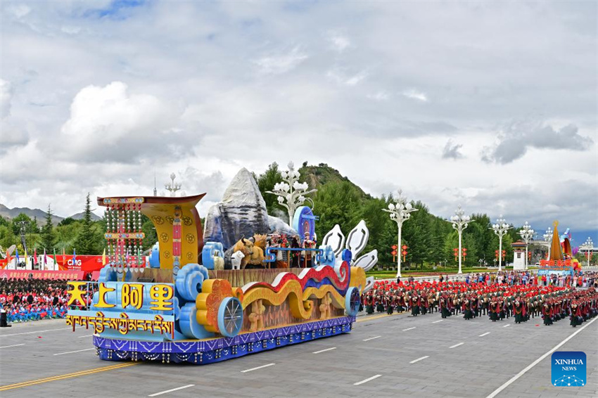 Galeria: celebrações do 60º aniversário da fundação da Região Autônoma de Xizang