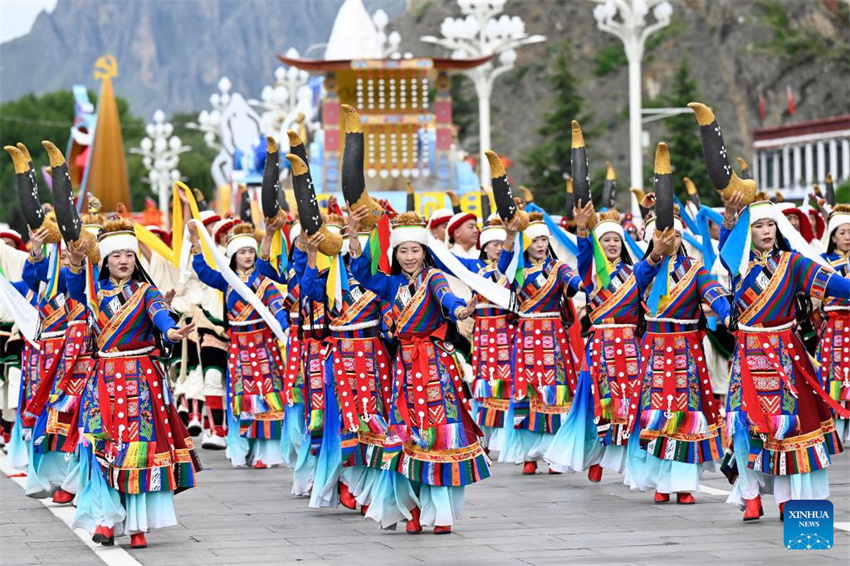 Galeria: celebrações do 60º aniversário da fundação da Região Autônoma de Xizang