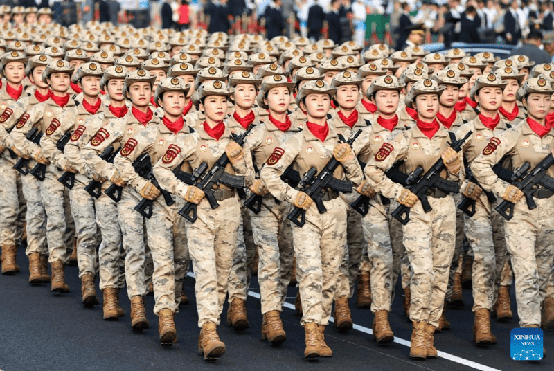 China realiza massivo desfile para marcar 80º aniversário da vitória da Segunda Guerra Mundial