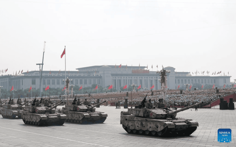 China realiza massivo desfile para marcar 80º aniversário da vitória da Segunda Guerra Mundial