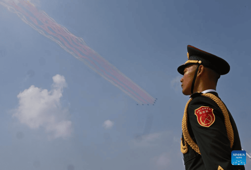 China realiza massivo desfile para marcar 80º aniversário da vitória da Segunda Guerra Mundial