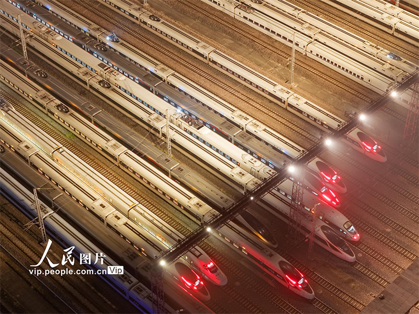 Nanjing inicia manutenção em trens de alta velocidade