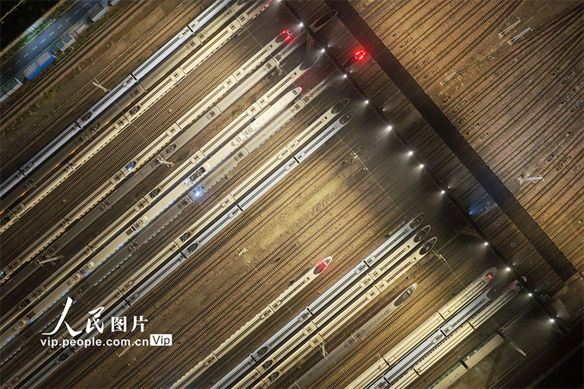 Nanjing inicia manutenção em trens de alta velocidade