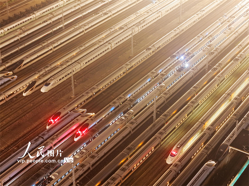 Nanjing inicia manutenção em trens de alta velocidade