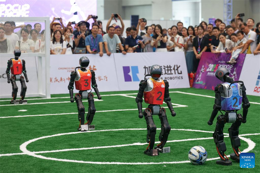 Exposição Mundial da Indústria Inteligente 2025 realizada em Chongqing, sudoeste da China
