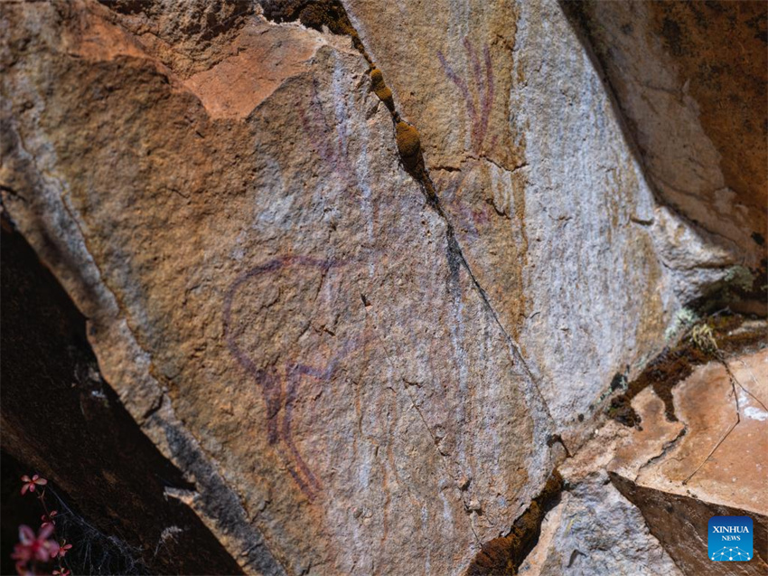 Galeria: pinturas rupestres de 8.000 anos em Sichuan, sudoeste da China