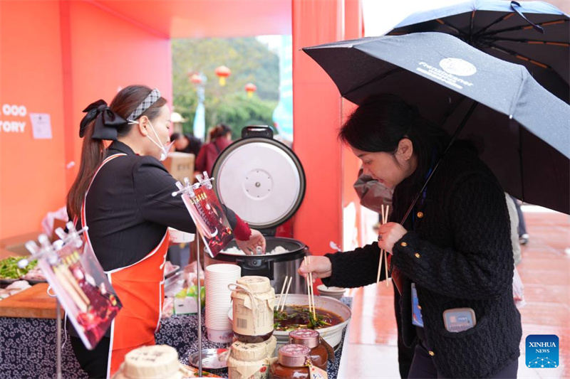 8ª Conferência Mundial de Culinária de Sichuan realizada em Leshan, sudoeste da China