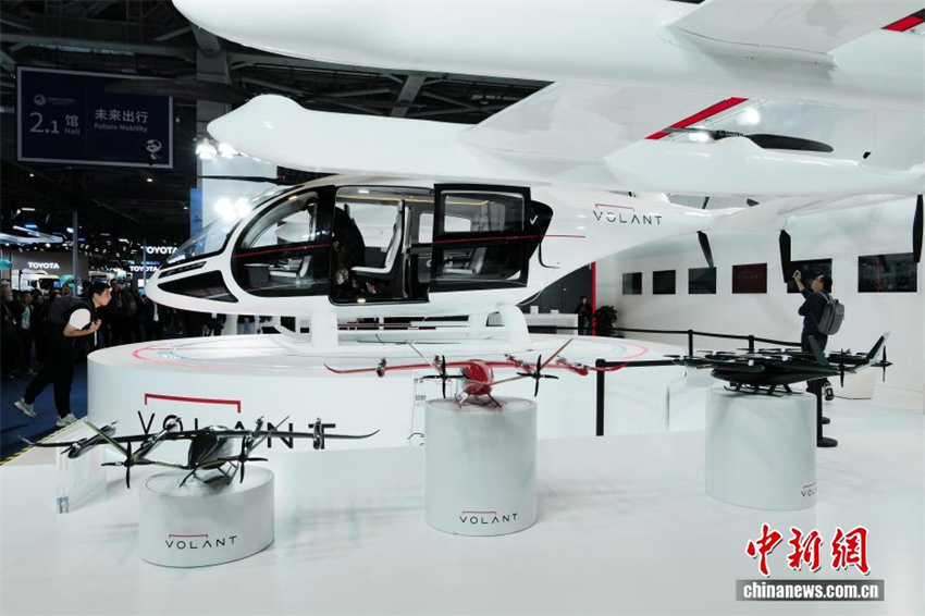 Galeria: produtos da economia de baixa altitude em exposição em Shanghai