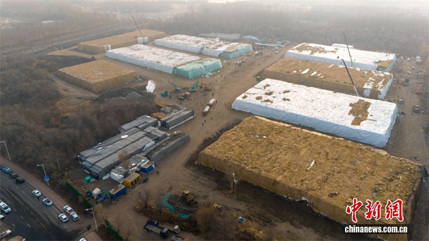 27º Harbin Ice and Snow World arranca com a utilização de 200 mil metros cúbicos de gelo armazenado