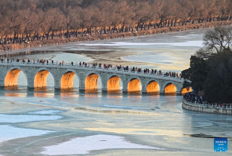Galeria: paisagem de inverno do Palácio de Verão