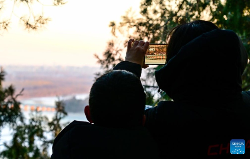 Galeria: paisagem de inverno do Palácio de Verão