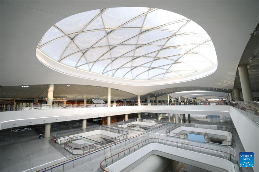 Estação Ferroviária Tongzhou de Beijing entra oficialmente em operação