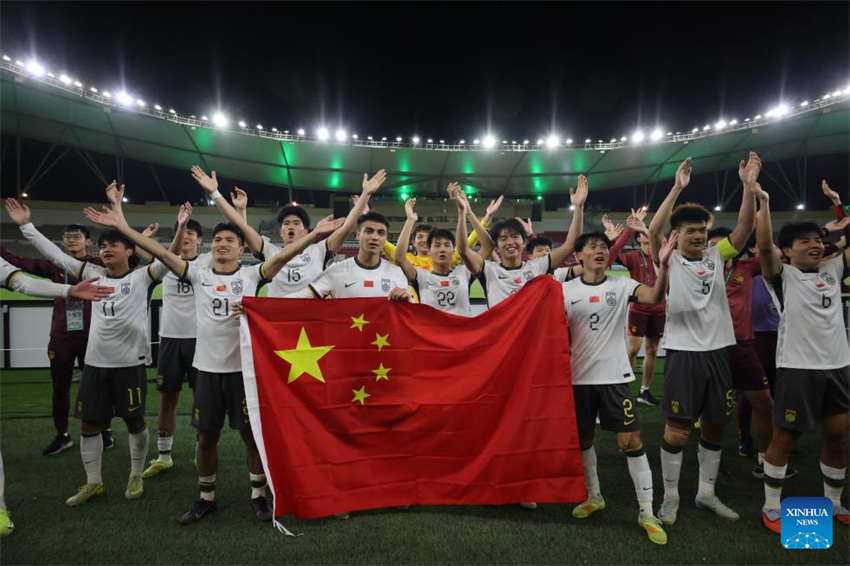 China chega à final da Copa Asiática Sub-23 da AFC pela primeira vez