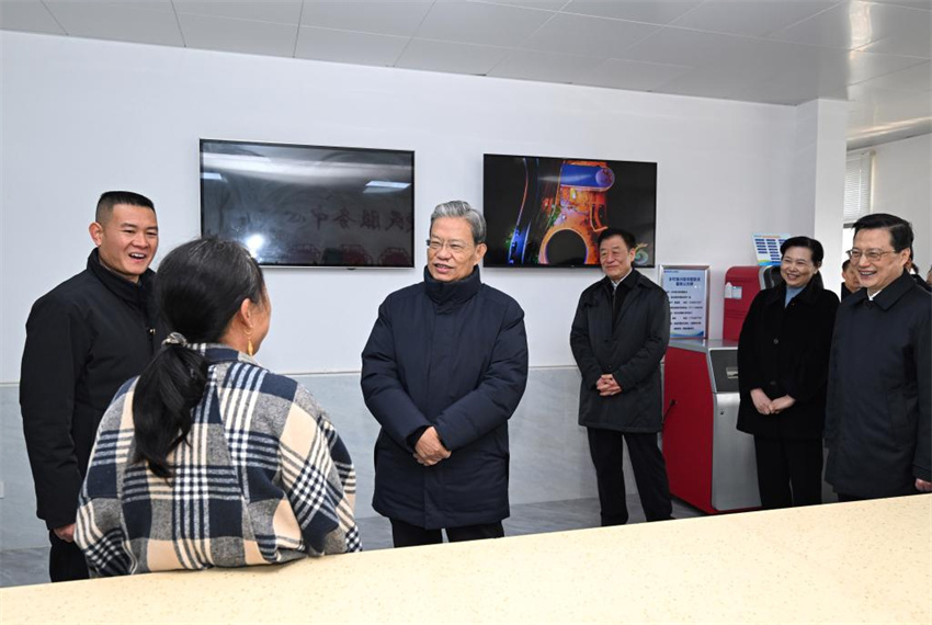 Chefe do Legislativo chinês pede avanço do trabalho das assembleias populares em conformidade com prioridades do Partido e do Estado