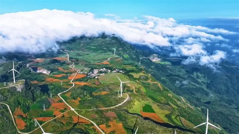 Não se consegue encontrar nenhuma usina de energia eólica na China?