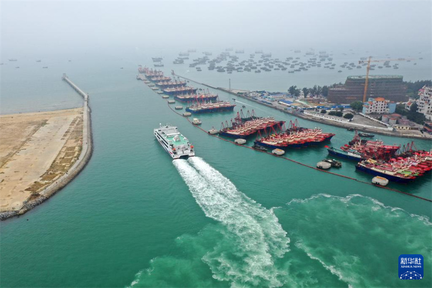 Guangxi: navio de alta velocidade para 1.200 passageiros entra em operação inaugural para o período do Festival da Primavera