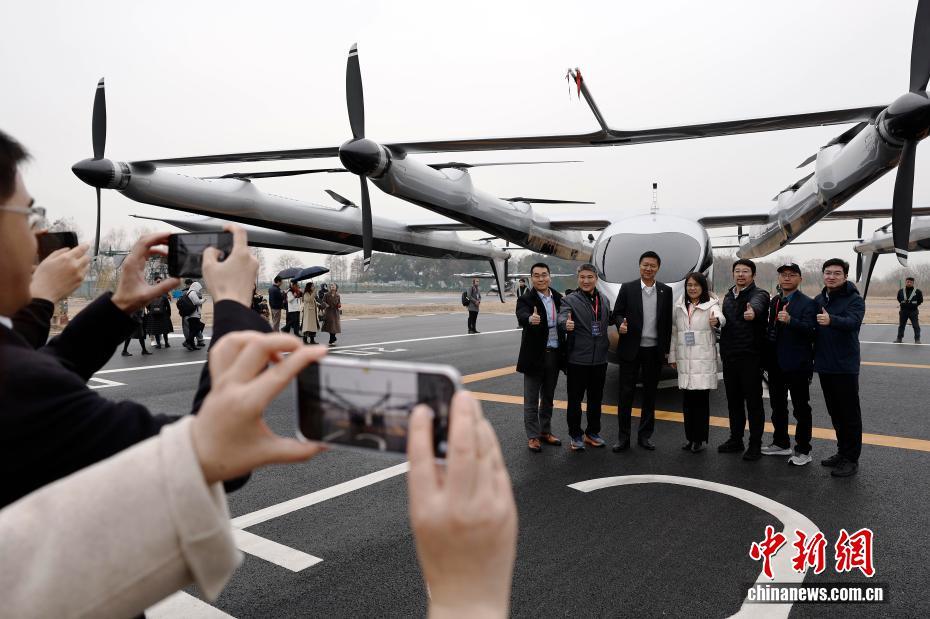 China apresenta o modelo V5000 Sky Dragon, primeiro eVTOL de 5 toneladas do mundo