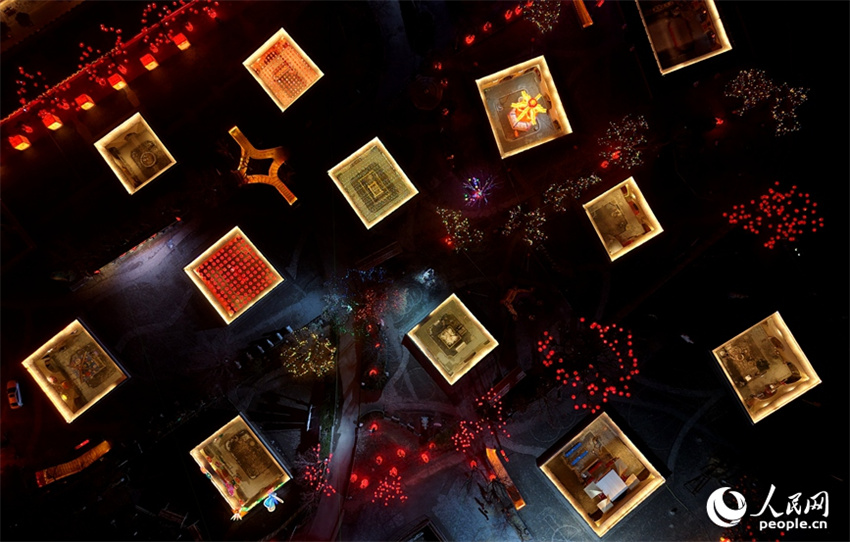 Henan: cavernas subterrâneas se iluminam para o Festival das Lanternas