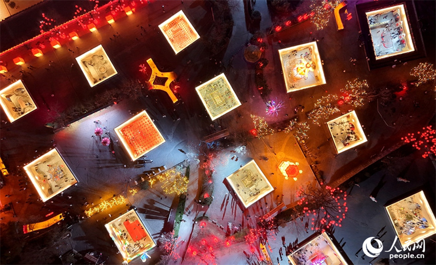 Henan: cavernas subterrâneas se iluminam para o Festival das Lanternas