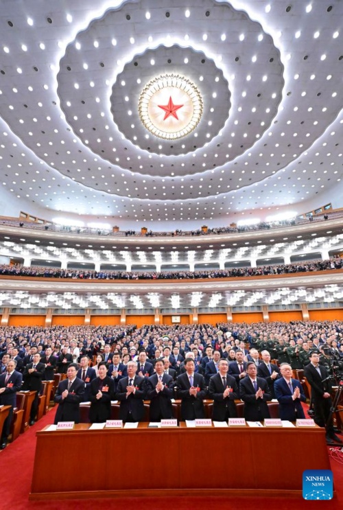 Legislatura nacional da China realiza segunda reunião plenária