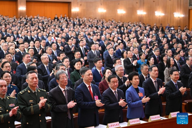 Legislatura nacional da China realiza segunda reunião plenária