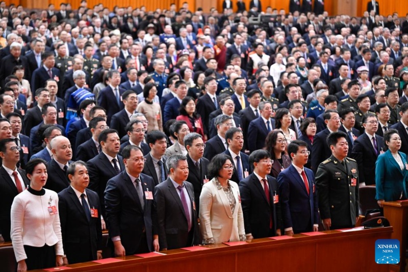 Mais alto órgão consultivo político da China realiza reunião de encerramento da sessão anual