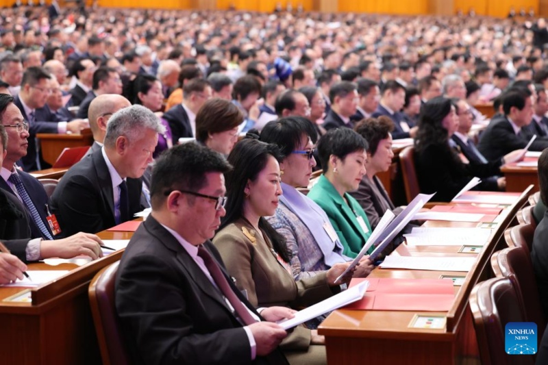 Mais alto órgão consultivo político da China realiza reunião de encerramento da sessão anual
