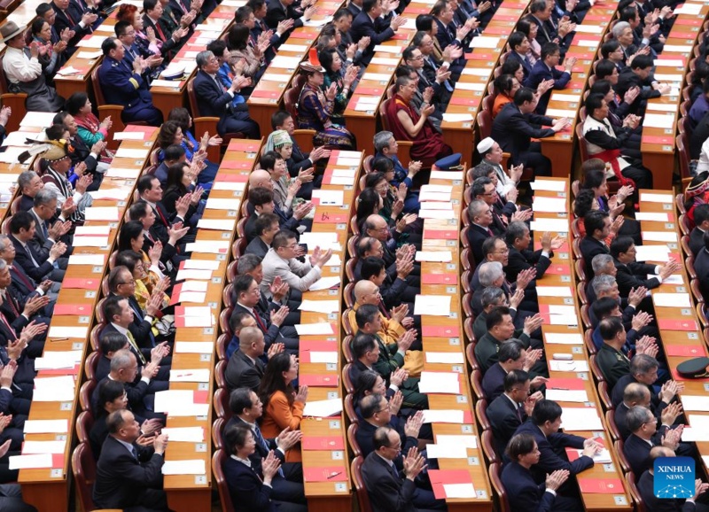 Mais alto órgão consultivo político da China realiza reunião de encerramento da sessão anual