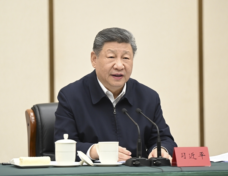 Xi Jinping inspeciona Nova Área de Xiong'an, na Província de Hebei, no norte da China