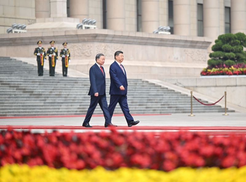 Mais altos líderes da China e do Vietnã mantêm conversações em Beijing