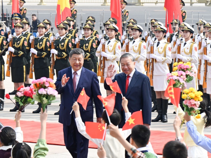 Mais altos líderes da China e do Vietnã mantêm conversações em Beijing