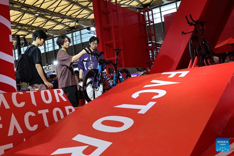 Feira Internacional de Bicicletas da China 2026 inaugurada em Shanghai