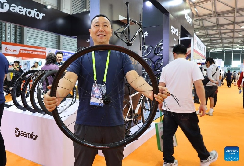 Feira Internacional de Bicicletas da China 2026 inaugurada em Shanghai