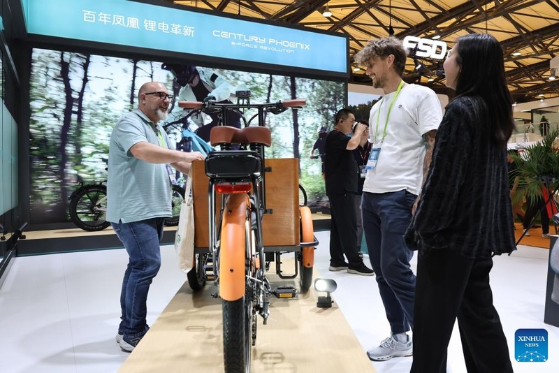 Feira Internacional de Bicicletas da China 2026 inaugurada em Shanghai