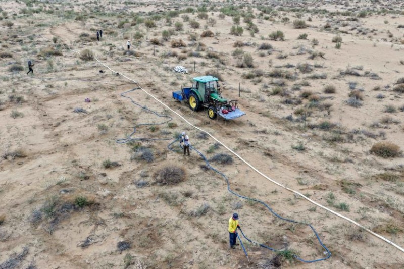 Mongólia Interior: gestão ecológica do Deserto de Ulan Buh obtém novos avanços