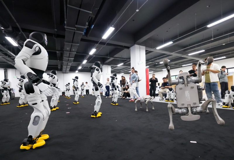 Parque industrial digital impulsiona inteligência incorporada em Tianjin