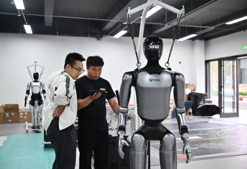 Parque industrial digital impulsiona inteligência incorporada em Tianjin
