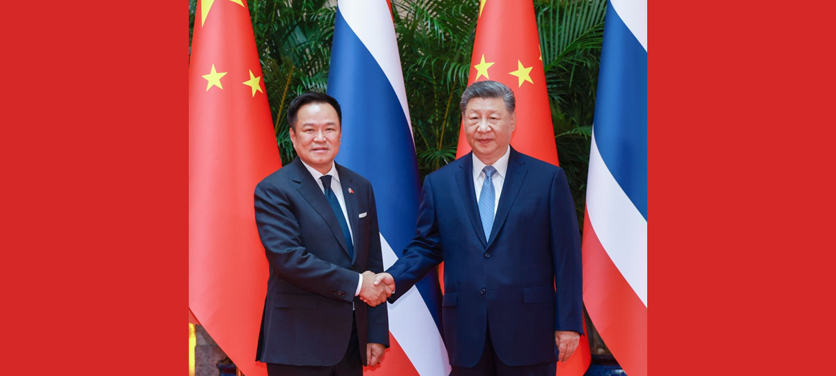 China apoia nova administração da Tailândia na execução efetiva da governança, diz Xi