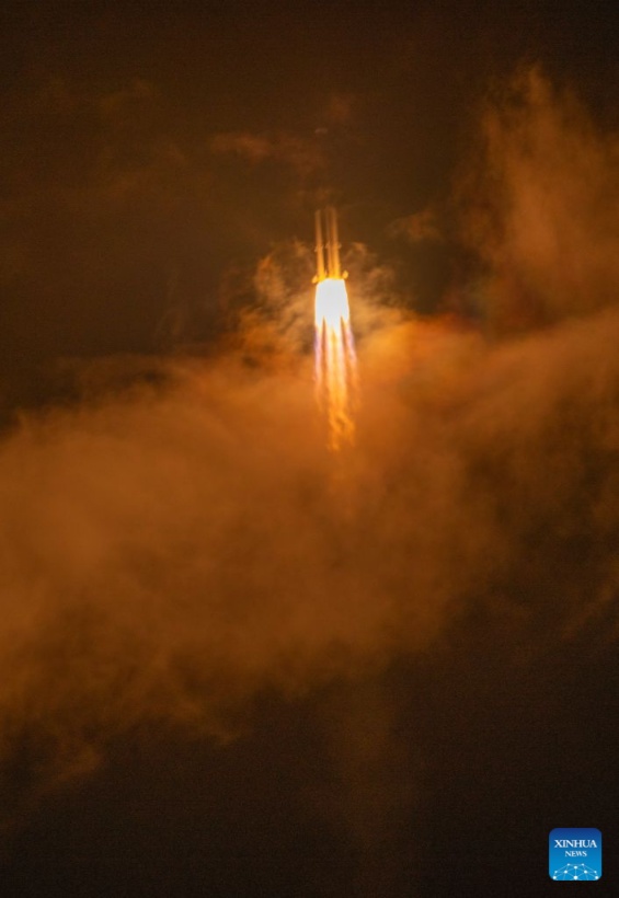Centro de Lançamento de Espaçonaves de Wenchang, sul da China, registra sua 50ª missão de lançamento