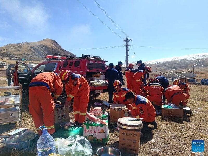 China destina 80 milhões de yuans para alívio de desastre e recuperação após terremoto em Xizang