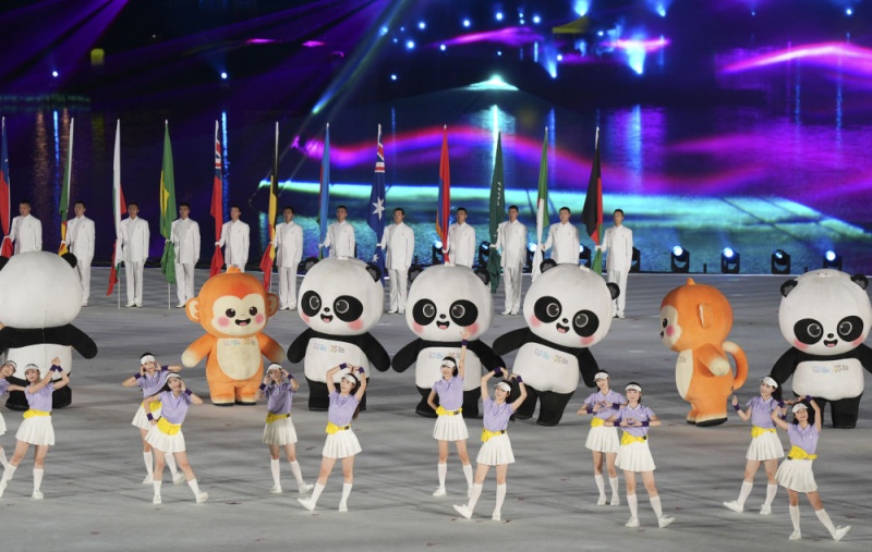 Jogos Mundiais 2025 são oficialmente inaugurados em Chengdu