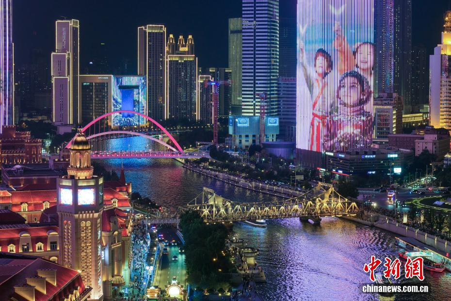 Espetáculo de luzes em Tianjin é renovado para OCS