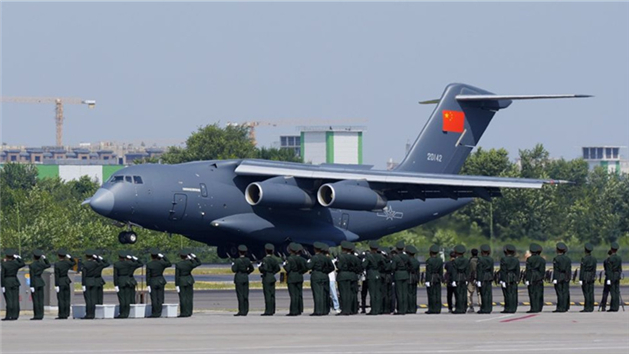 Restos mortais de 30 mártires chineses na Guerra da Coreia retornam à terra natal vindos da Coreia do Sul