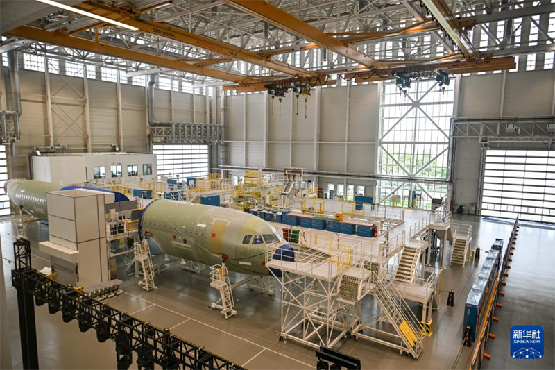 Segunda linha de montagem final da série A320 da Airbus na Ásia entra em operação em Tianjin