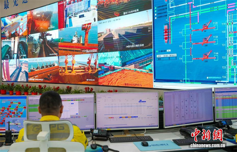 Shandong: primeiro terminal inteligente da China para granéis sólidos de 400 mil toneladas inicia operação