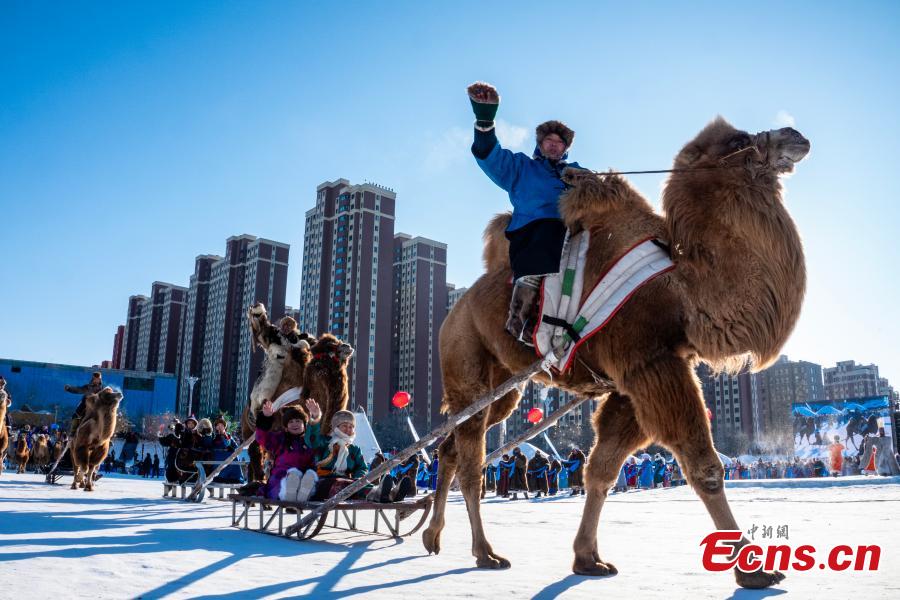Mongólia Interior realiza festival de inverno